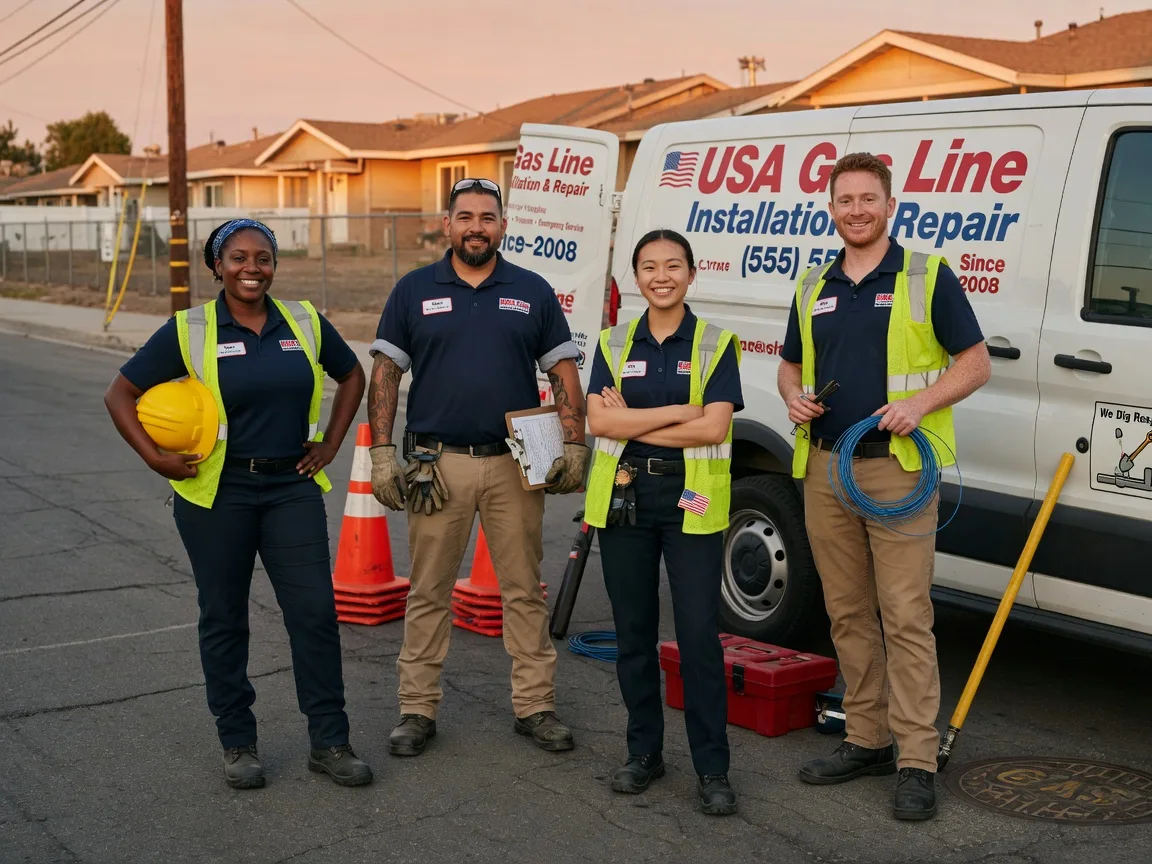 Gas Line Installation company in Garden City, AL